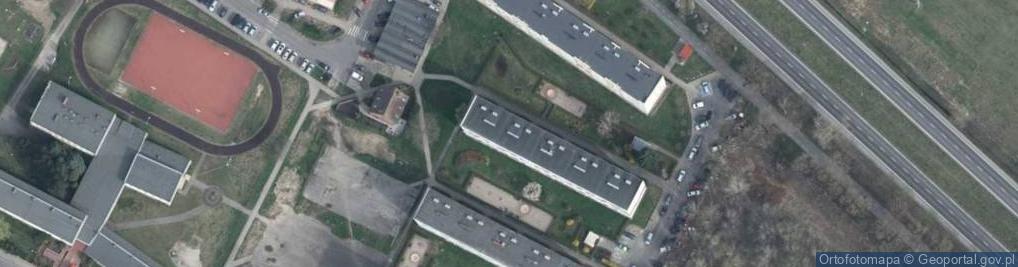 Zdjęcie satelitarne Księcia Ludwika I ul.