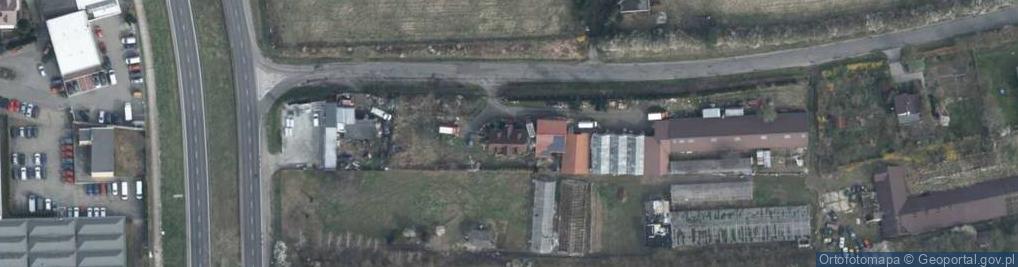 Zdjęcie satelitarne Księginicka ul.