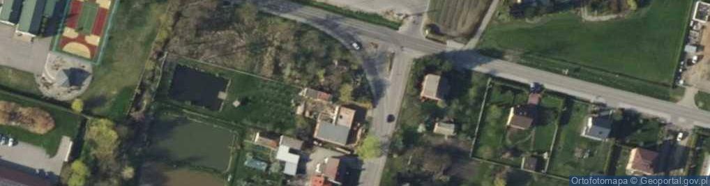Zdjęcie satelitarne Księstwa Łowickiego ul.