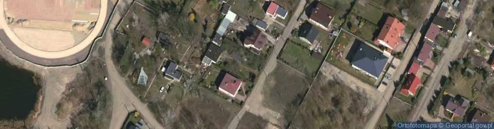 Zdjęcie satelitarne Księżycowa ul.