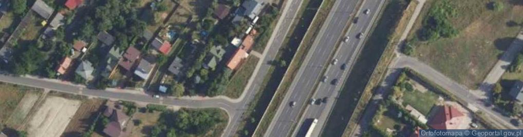 Zdjęcie satelitarne Księcia Józefa Poniatowskiego ul.
