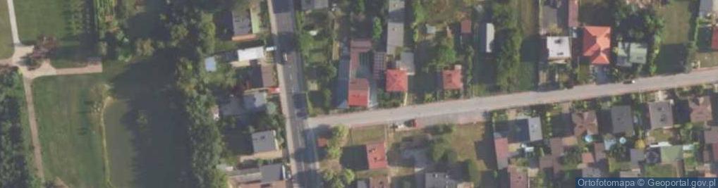 Zdjęcie satelitarne Księżycowa ul.