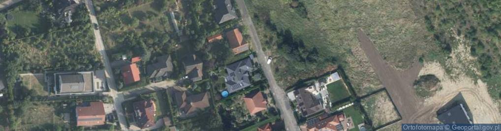 Zdjęcie satelitarne Księżycowa ul.
