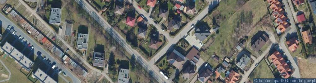 Zdjęcie satelitarne Księcia Witolda ul.
