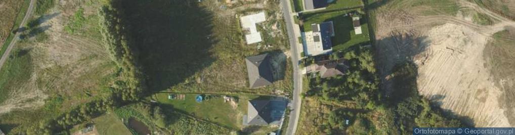 Zdjęcie satelitarne Księżycowa ul.