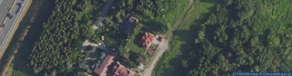 Zdjęcie satelitarne Księżycowa ul.