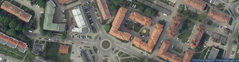 Zdjęcie satelitarne Księcia Józefa Poniatowskiego ul.