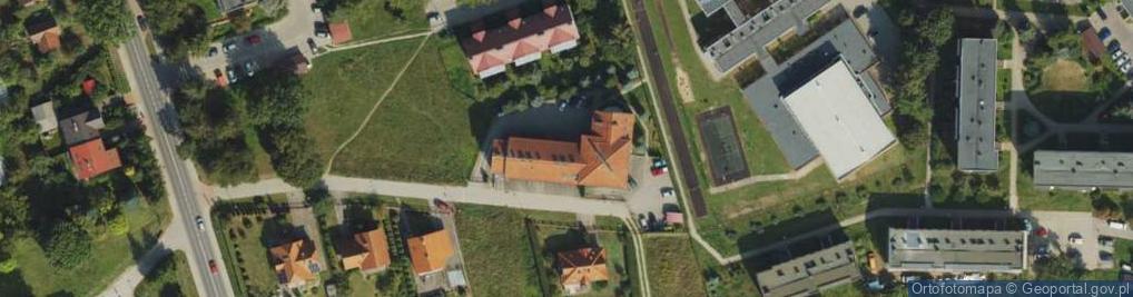 Zdjęcie satelitarne Księcia Józefa Poniatowskiego ul.