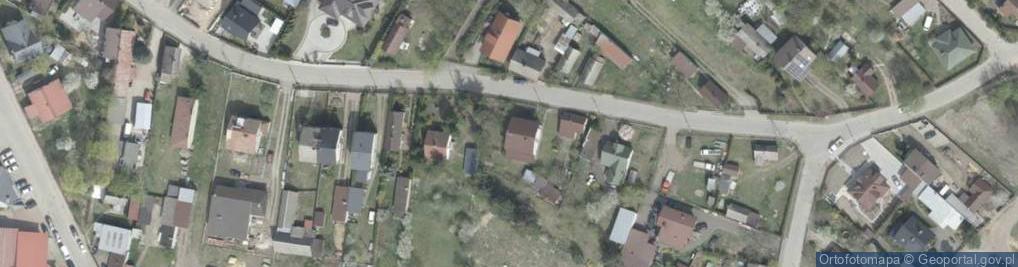 Zdjęcie satelitarne Książęca ul.