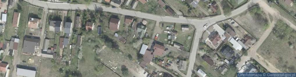 Zdjęcie satelitarne Książęca ul.