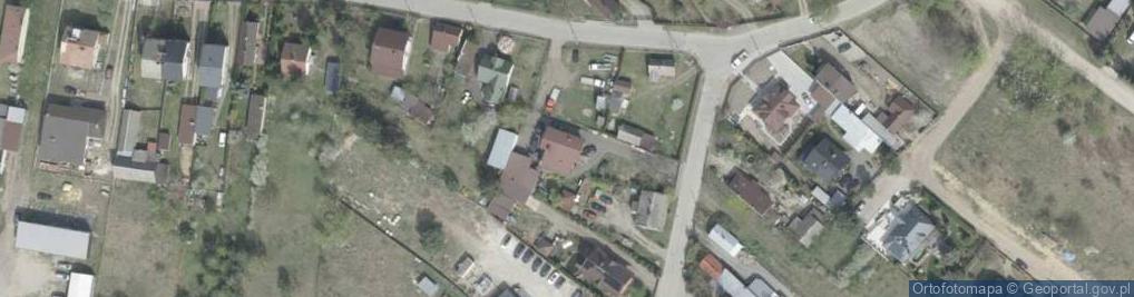 Zdjęcie satelitarne Książęca ul.