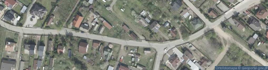 Zdjęcie satelitarne Książęca ul.