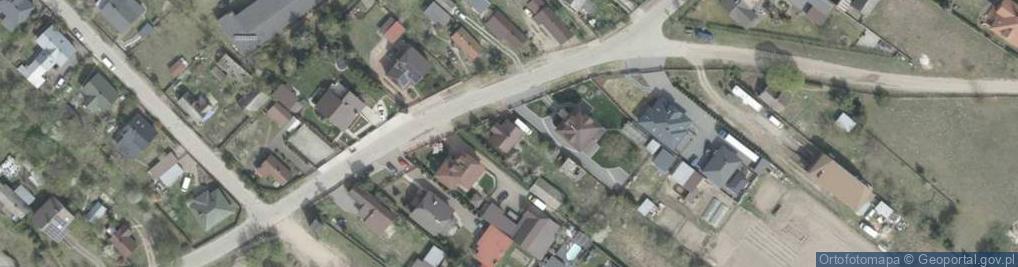 Zdjęcie satelitarne Książęca ul.