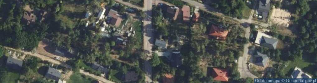 Zdjęcie satelitarne Książenicka ul.