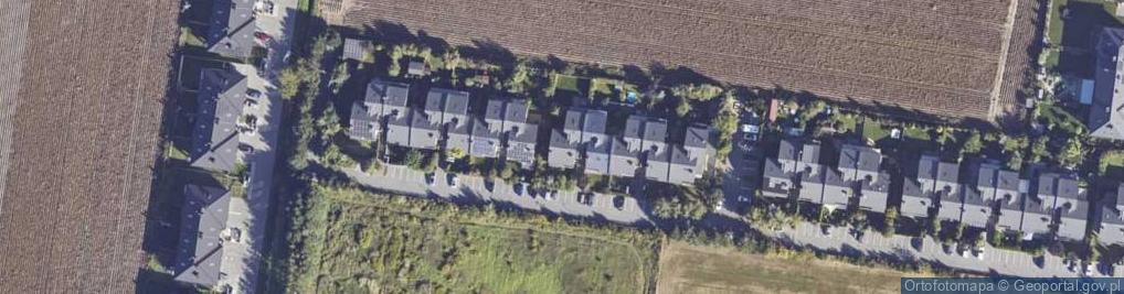 Zdjęcie satelitarne Księstwa Warszawskiego ul.