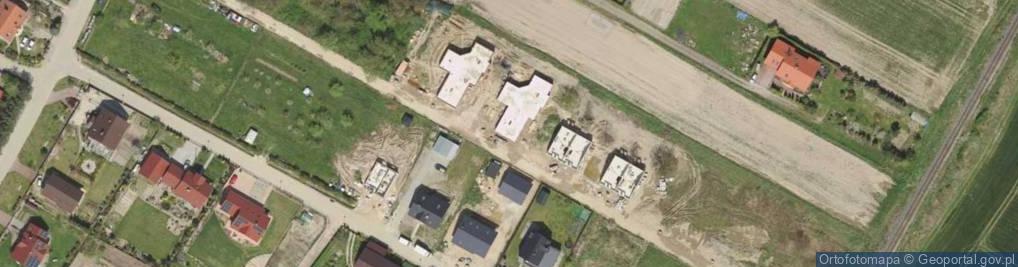 Zdjęcie satelitarne Księżycowa ul.