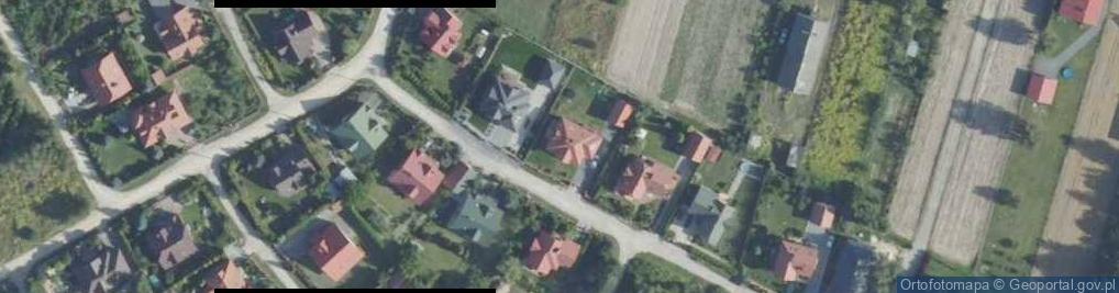 Zdjęcie satelitarne Książęca ul.