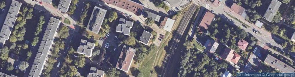 Zdjęcie satelitarne Książąt Mazowieckich ul.