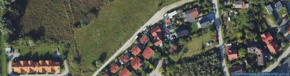 Zdjęcie satelitarne Książęca ul.