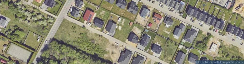 Zdjęcie satelitarne Księżogórska ul.