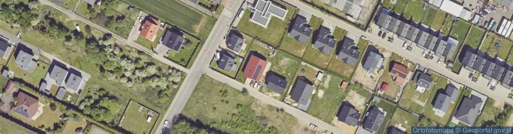 Zdjęcie satelitarne Księżogórska ul.