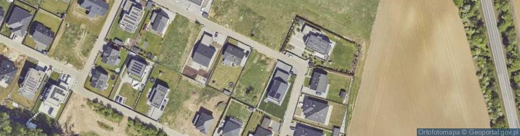 Zdjęcie satelitarne Księżogórska ul.