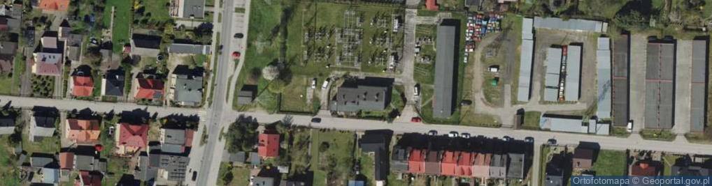Zdjęcie satelitarne Księcia Józefa Poniatowskiego ul.