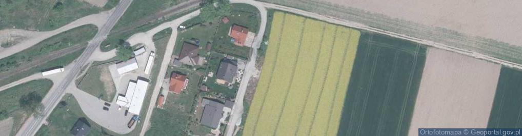 Zdjęcie satelitarne Księżycowa ul.