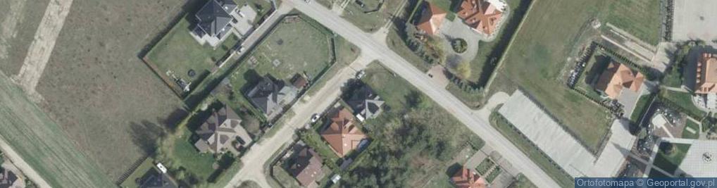 Zdjęcie satelitarne Księżycowa ul.