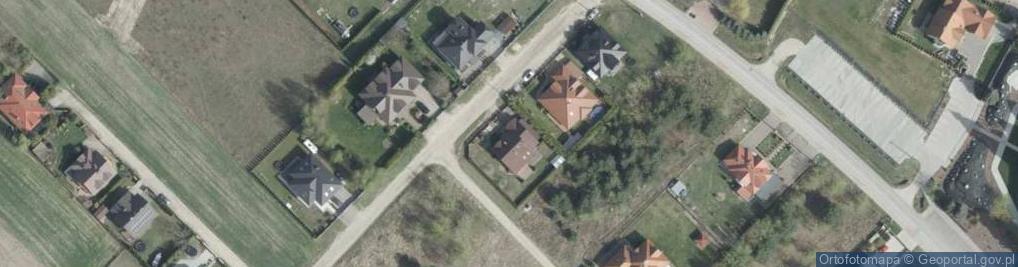 Zdjęcie satelitarne Księżycowa ul.
