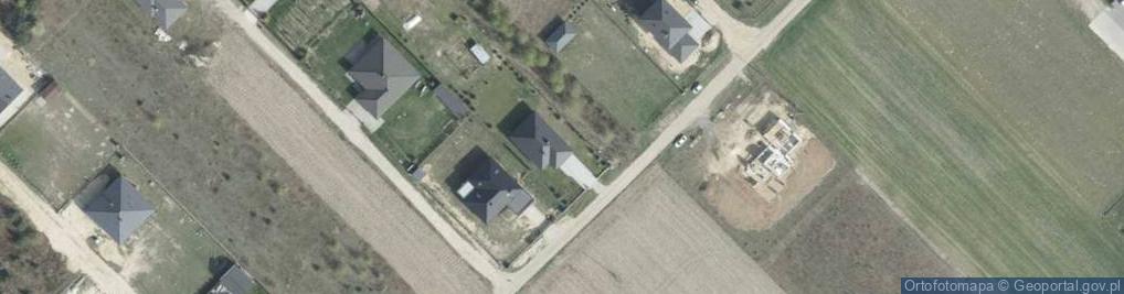 Zdjęcie satelitarne Księżycowa ul.