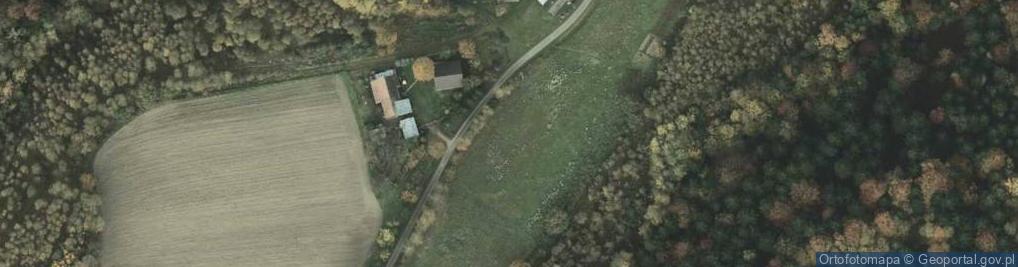 Zdjęcie satelitarne Książęca ul.