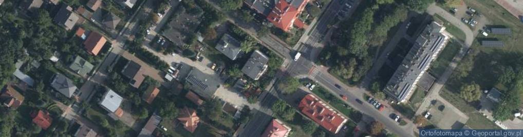 Zdjęcie satelitarne Księcia Józefa Poniatowskiego ul.