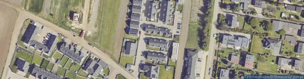 Zdjęcie satelitarne Księżycowa ul.