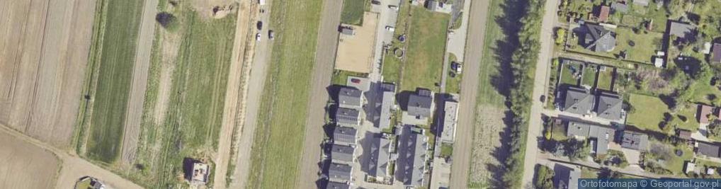 Zdjęcie satelitarne Księżycowa ul.