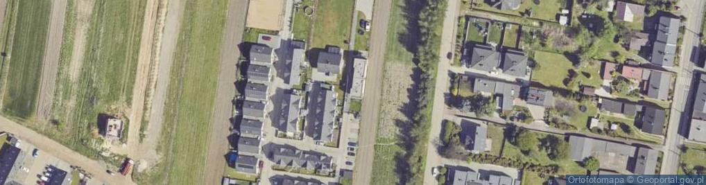 Zdjęcie satelitarne Księżycowa ul.