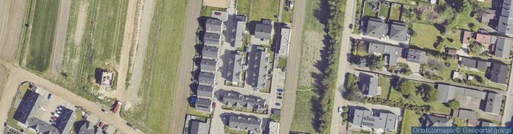Zdjęcie satelitarne Księżycowa ul.