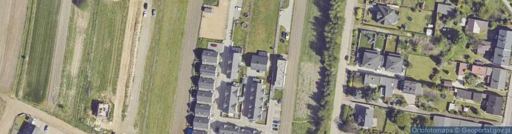 Zdjęcie satelitarne Księżycowa ul.