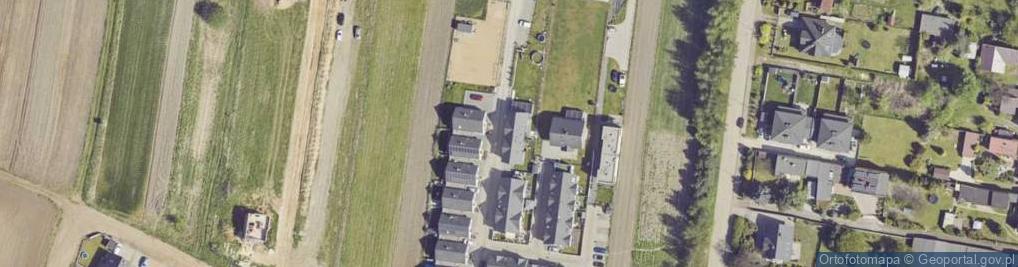 Zdjęcie satelitarne Księżycowa ul.