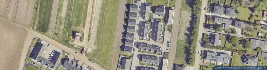 Zdjęcie satelitarne Księżycowa ul.