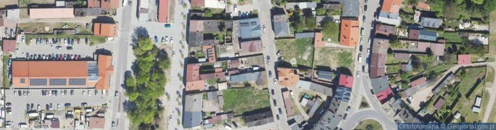 Zdjęcie satelitarne Księcia Wacława ul.