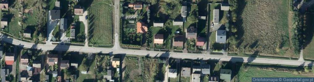 Zdjęcie satelitarne Książęca ul.