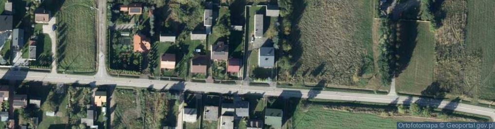 Zdjęcie satelitarne Książęca ul.