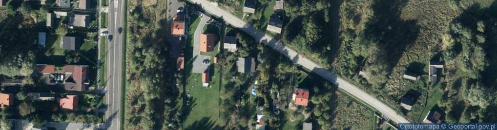Zdjęcie satelitarne Książęca ul.