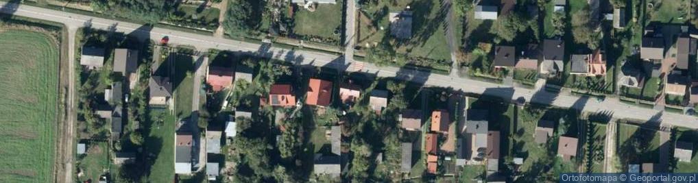 Zdjęcie satelitarne Książęca ul.