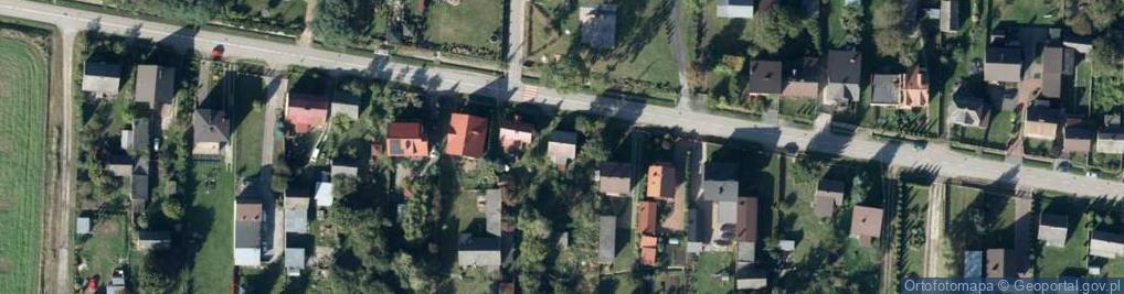 Zdjęcie satelitarne Książęca ul.