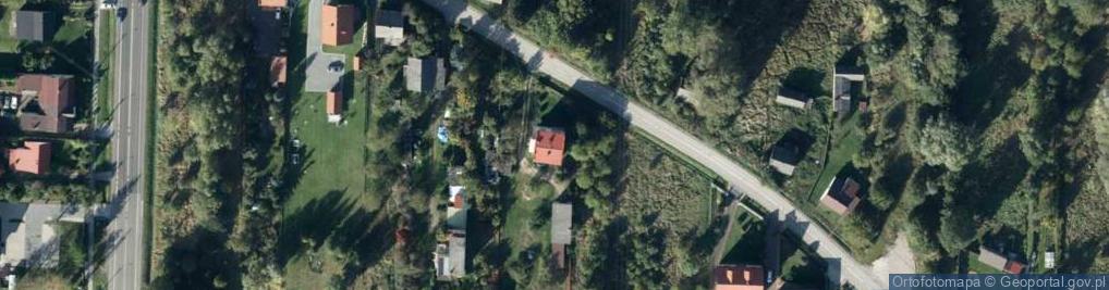 Zdjęcie satelitarne Książęca ul.