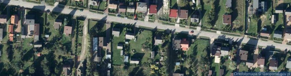 Zdjęcie satelitarne Książęca ul.