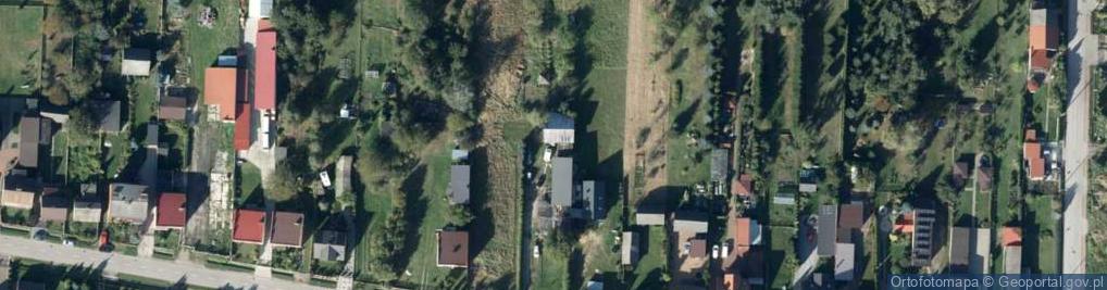 Zdjęcie satelitarne Książęca ul.