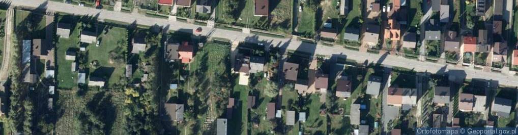 Zdjęcie satelitarne Książęca ul.